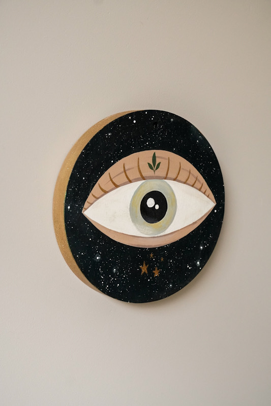 Magic Eye wanddecoratie