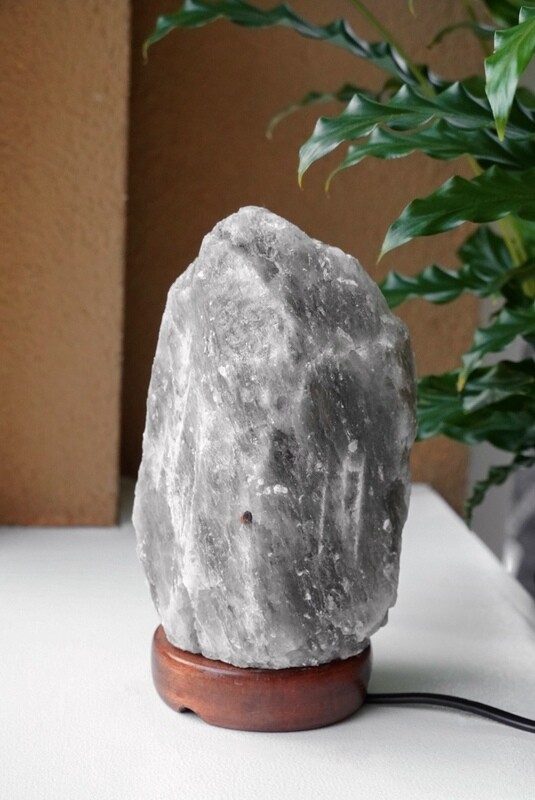 Himalaya Zoutlamp grijs