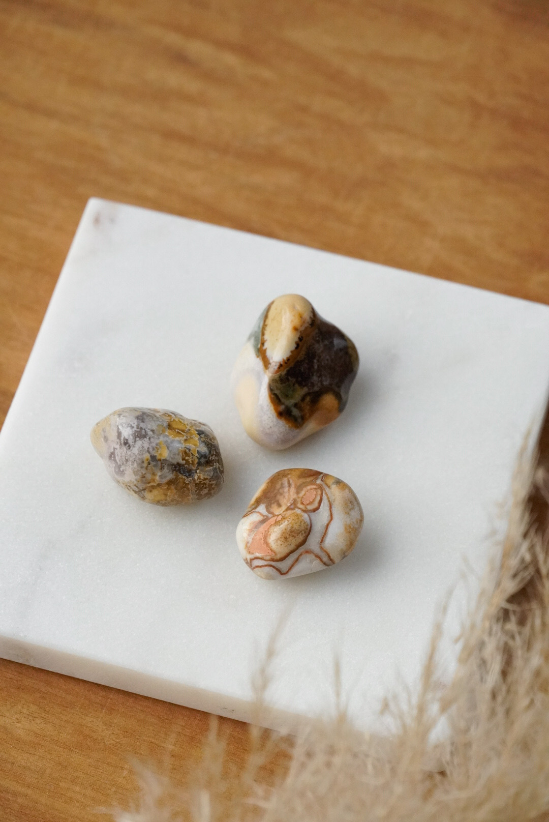 Poppy Jaspis trommelsteen