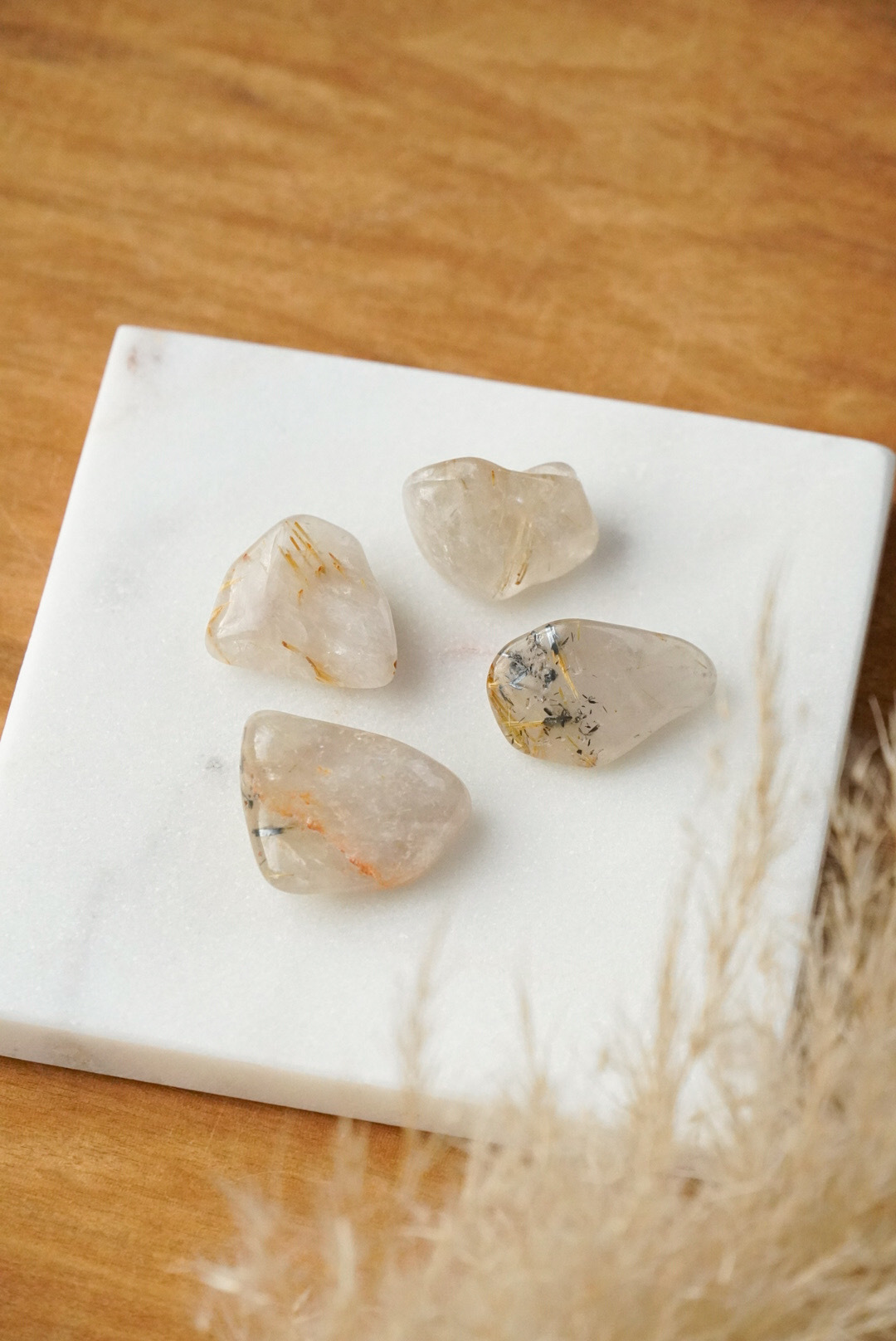 Rutielkwarts trommelsteen