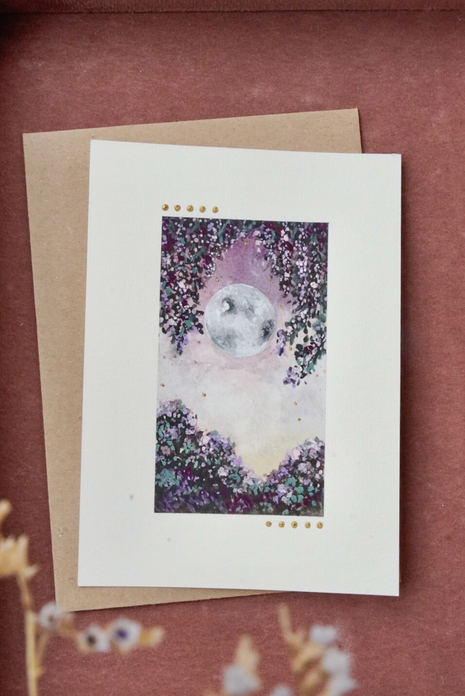 Postkaart Moon Frame