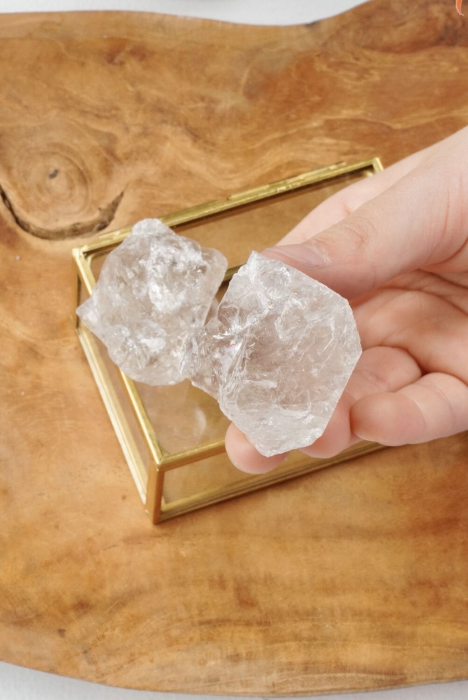 Rookkwarts ruw brokjes