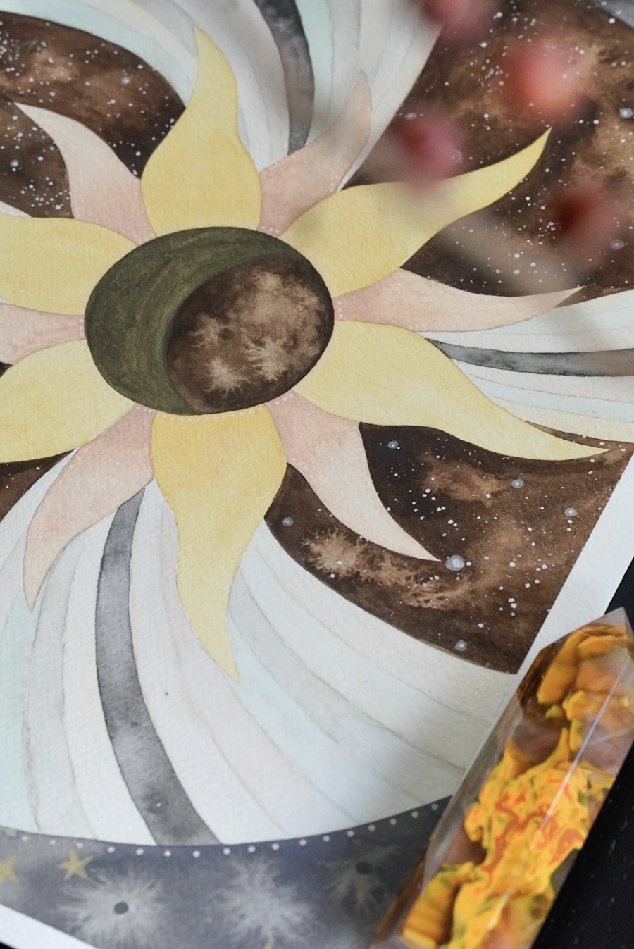 Sun Dimension Aquarel