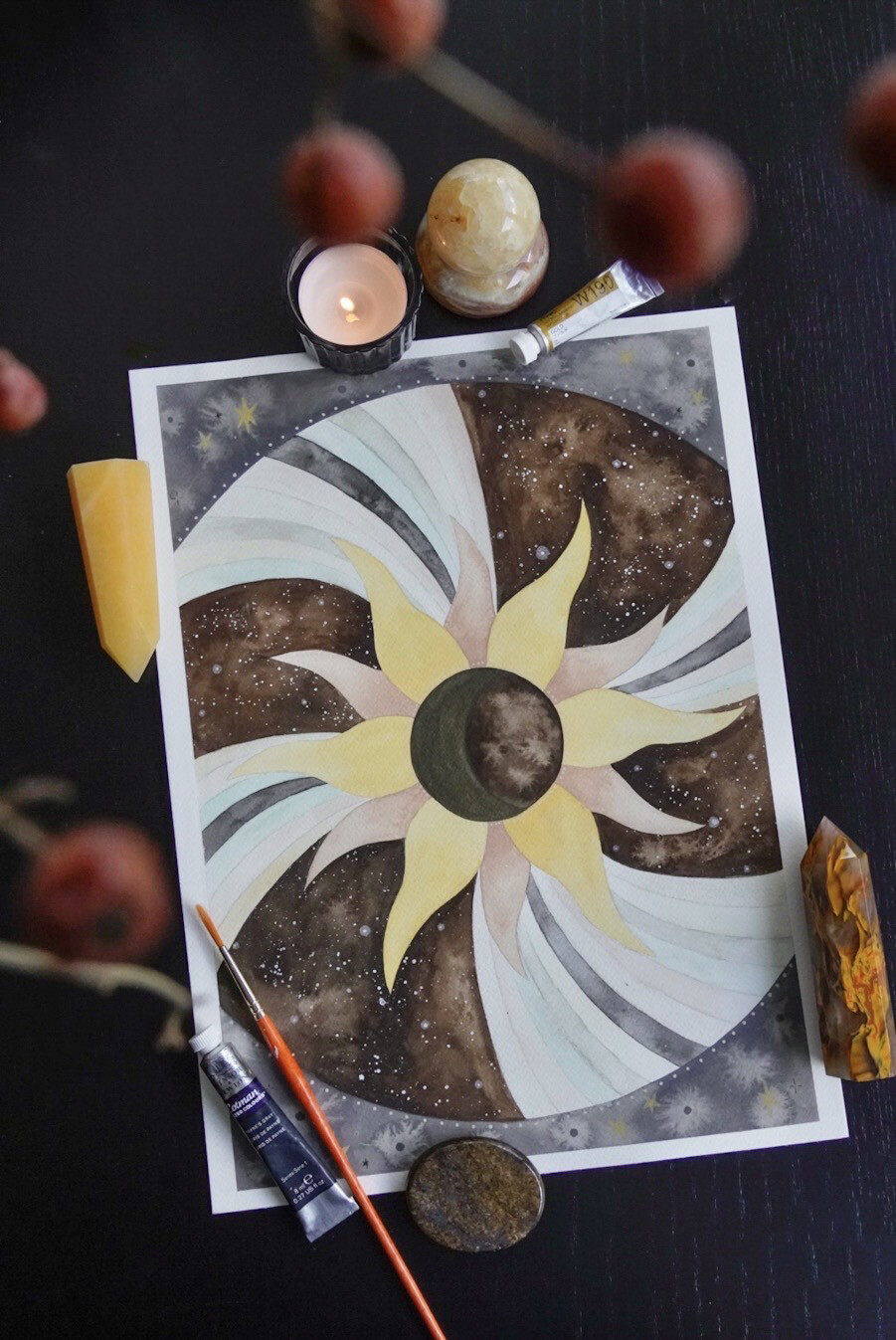 Sun Dimension Aquarel