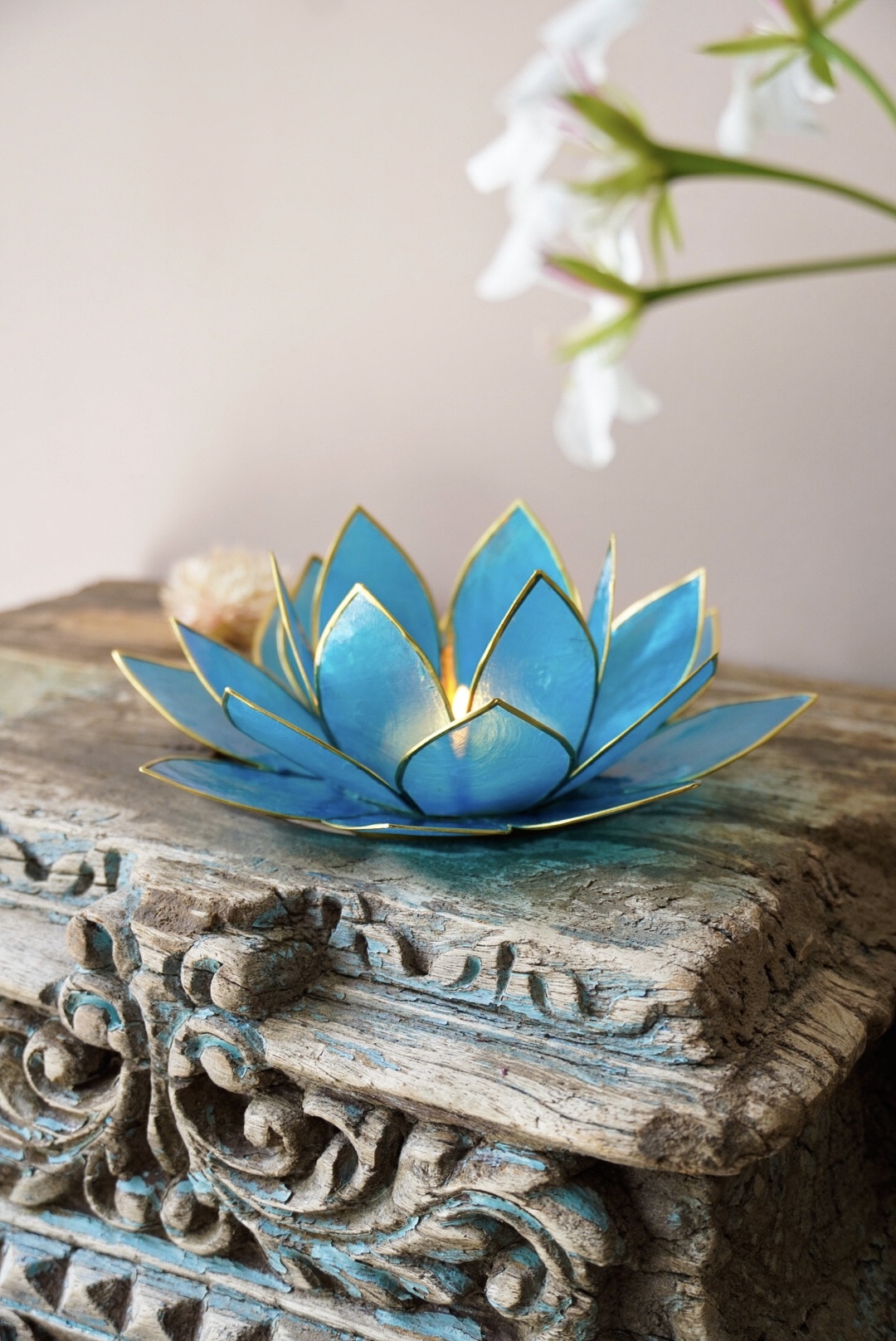 Lotus sfeerlicht Blauw