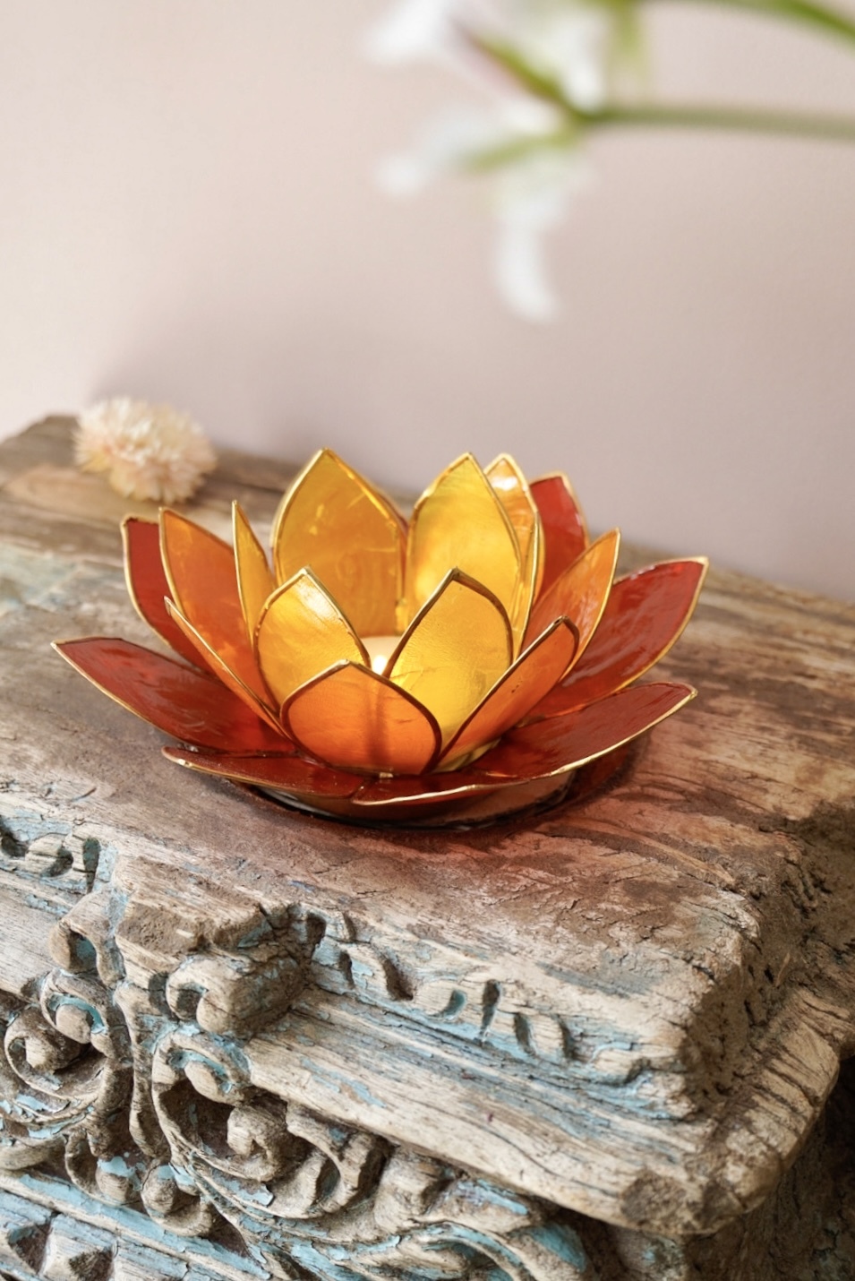 Lotus sfeerlicht 3kleur