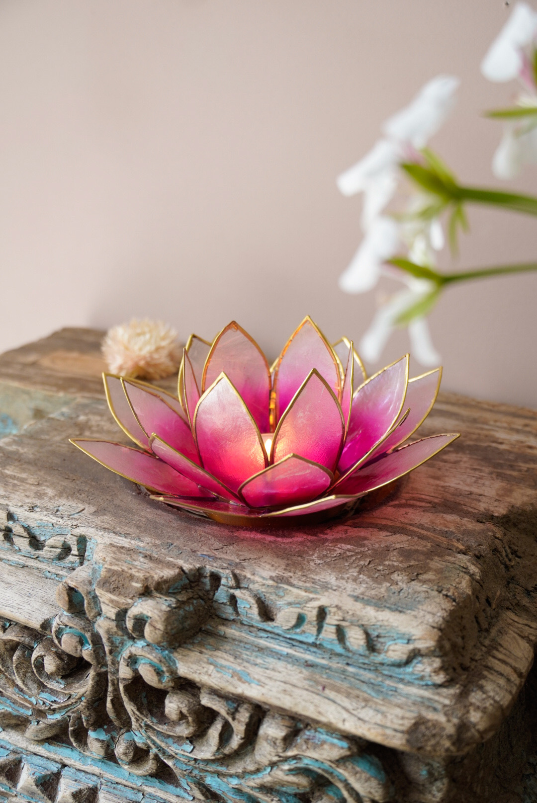 Lotus sfeerlicht Fuchsia