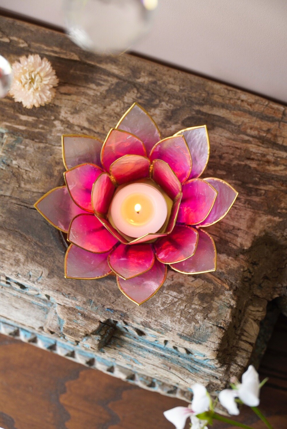 Lotus sfeerlicht Fuchsia