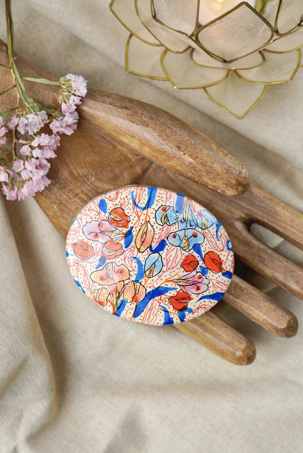 Kashmir Doosje Ovaal