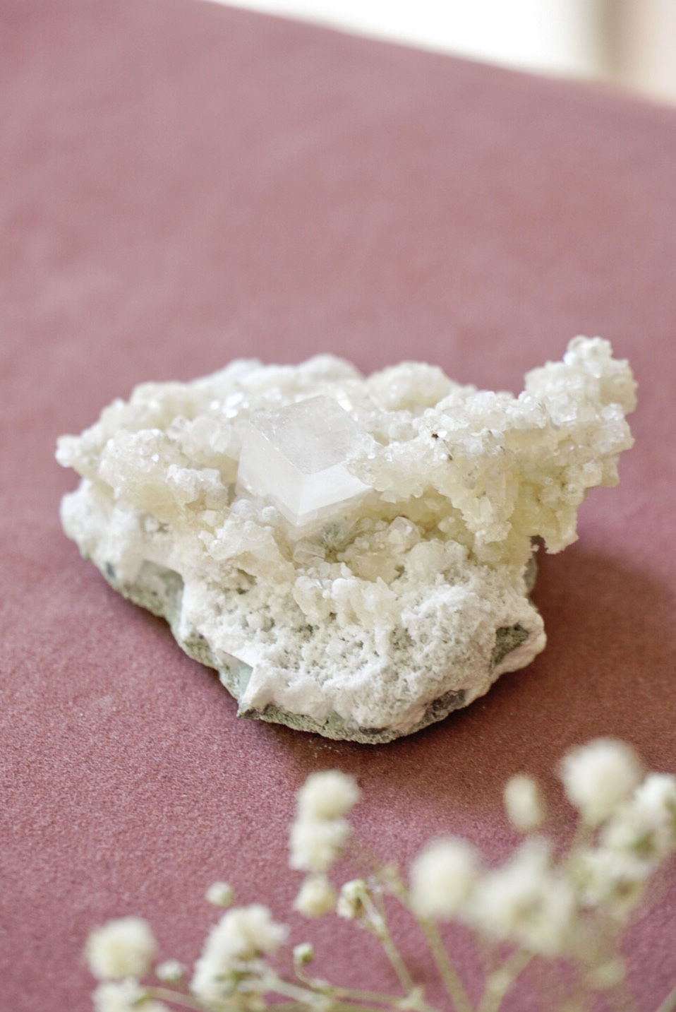 Apofyliet Poederkleur