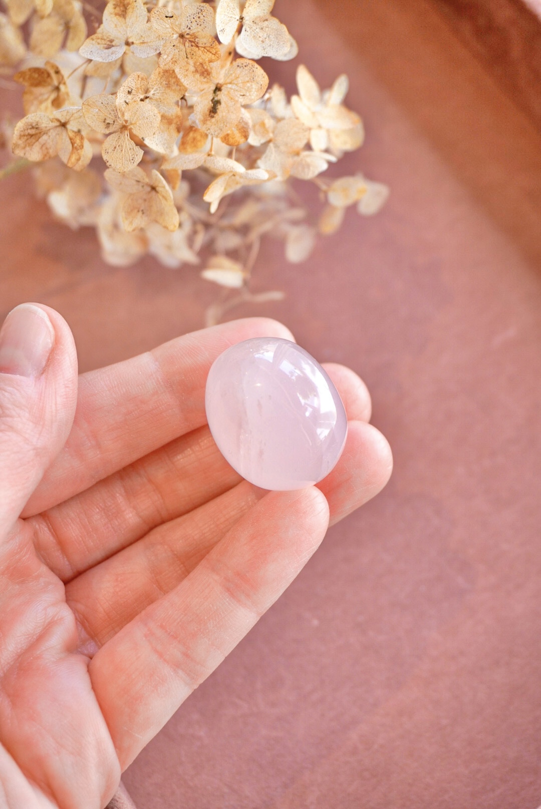 Rozenkwarts handsteen