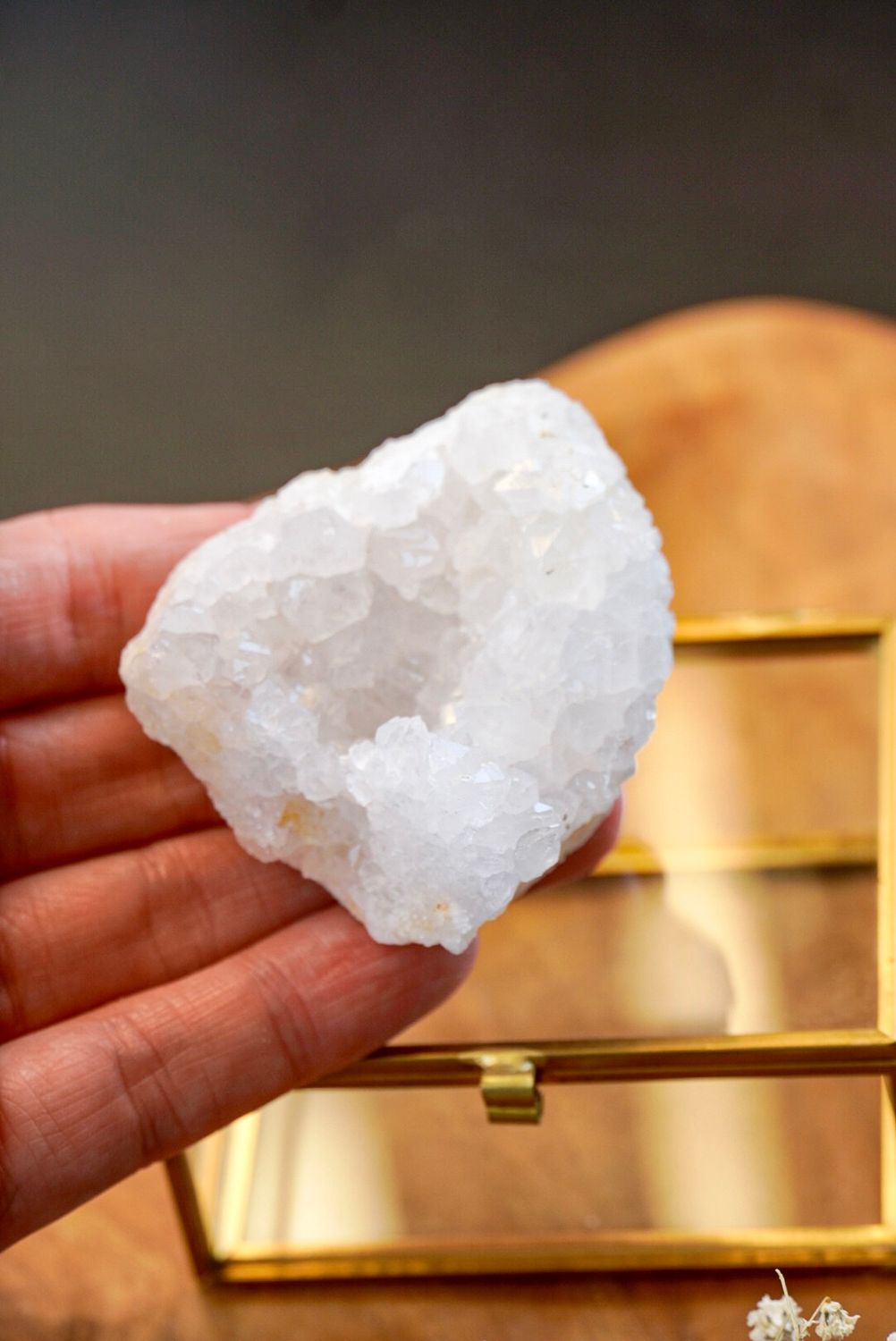 Bergkristal cluster