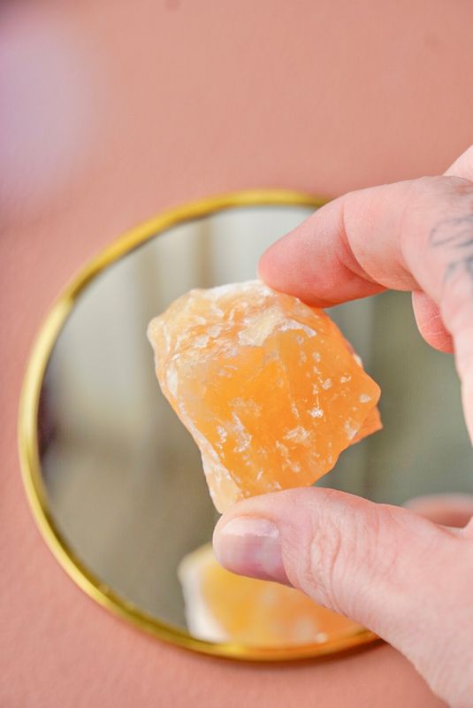 Oranje Calciet ruw