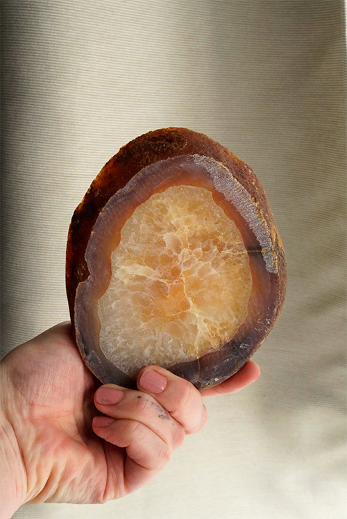 Agaat Okergeel