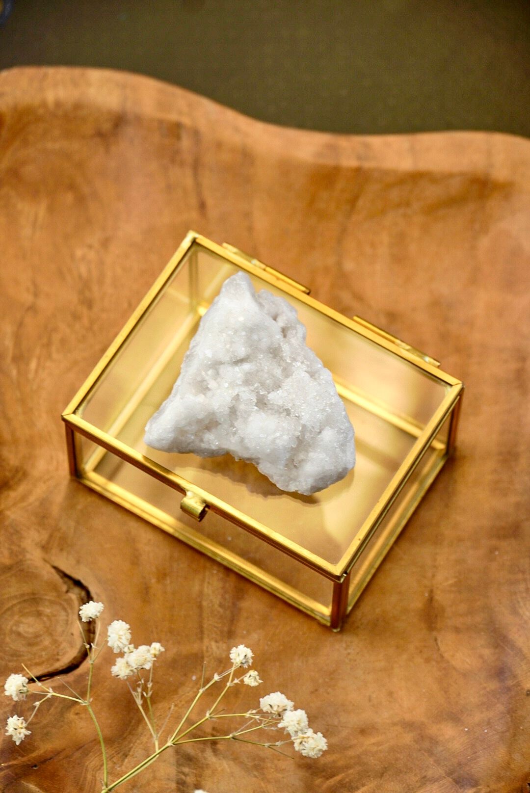 Bergkristal cluster