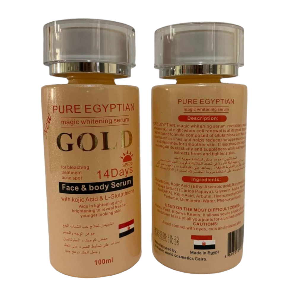 Purec Egyptian Magic Whitening Serum Gold 100ml
