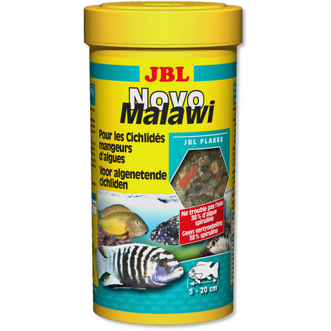 Novo MALAWI 250 ml/38 g - ( Ciclidi africani alghivori)