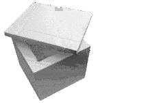 BOX POLISTIROLO PER MANGIMI CONGELATI