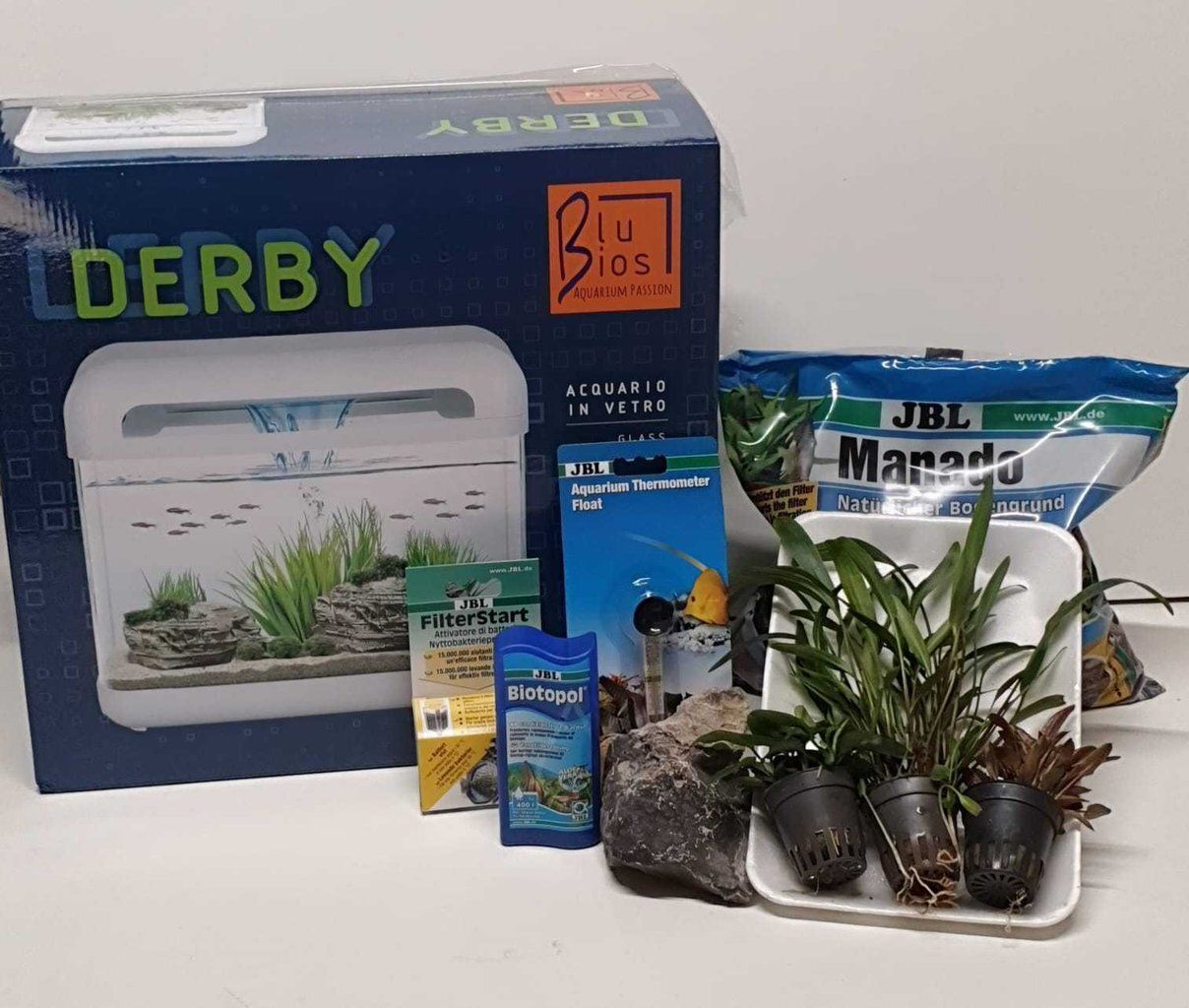 KIT ACQUARIO DERBY + CODICE SCONTO