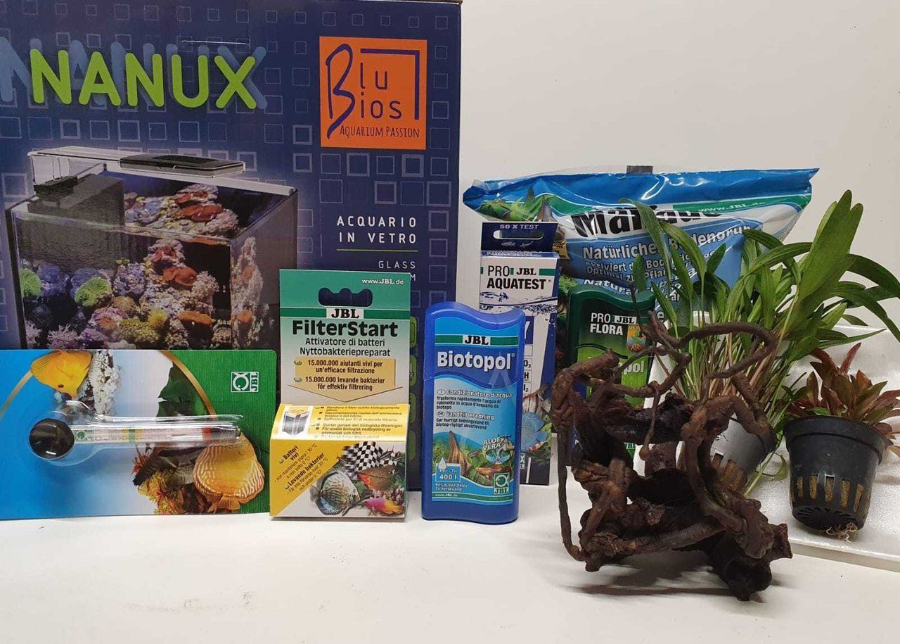 KIT ACQUARIO NANUX + CODICE SCONTO
