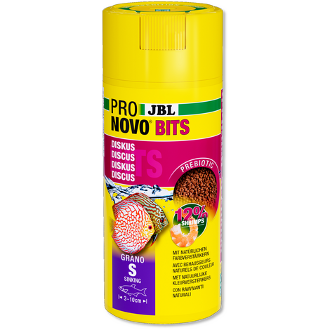 JBL PRONOVO BITS GRANO S(DISCUS) 250ml CLICK