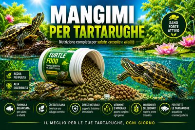 Mangimi per tartarughe