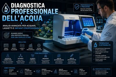 Diagnostica professionale dell'acqua