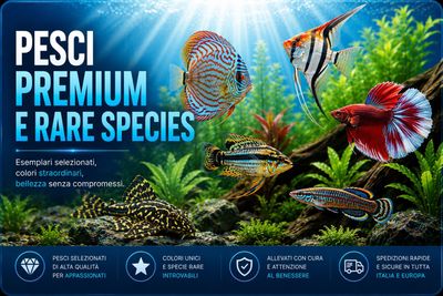 Pesci premium e rare species