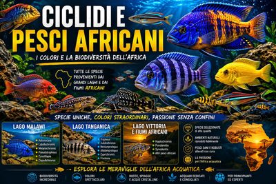 Ciclidi e pesci africani