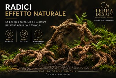 Radici decorative effetto naturale