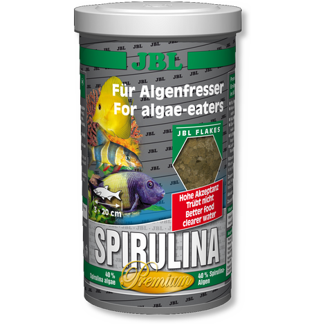 JBL SPIRULINA 1 l/156 g - (Fioc chi per alghivori) JBL SPIRULINA 1 l/156 g - (Fioc chi per alghivori)