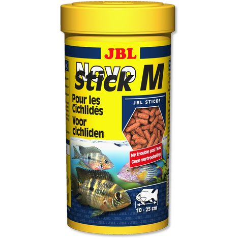 Novo STICK M 1 l/460 g - (B astoncini ciclidi) Novo STICK M 1 l/460 g - (B astoncini ciclidi)