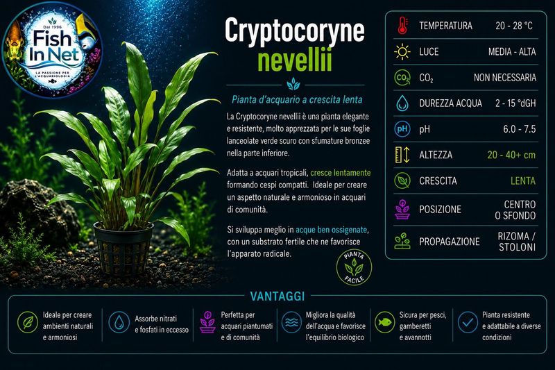 Cryptocoryne nevellii