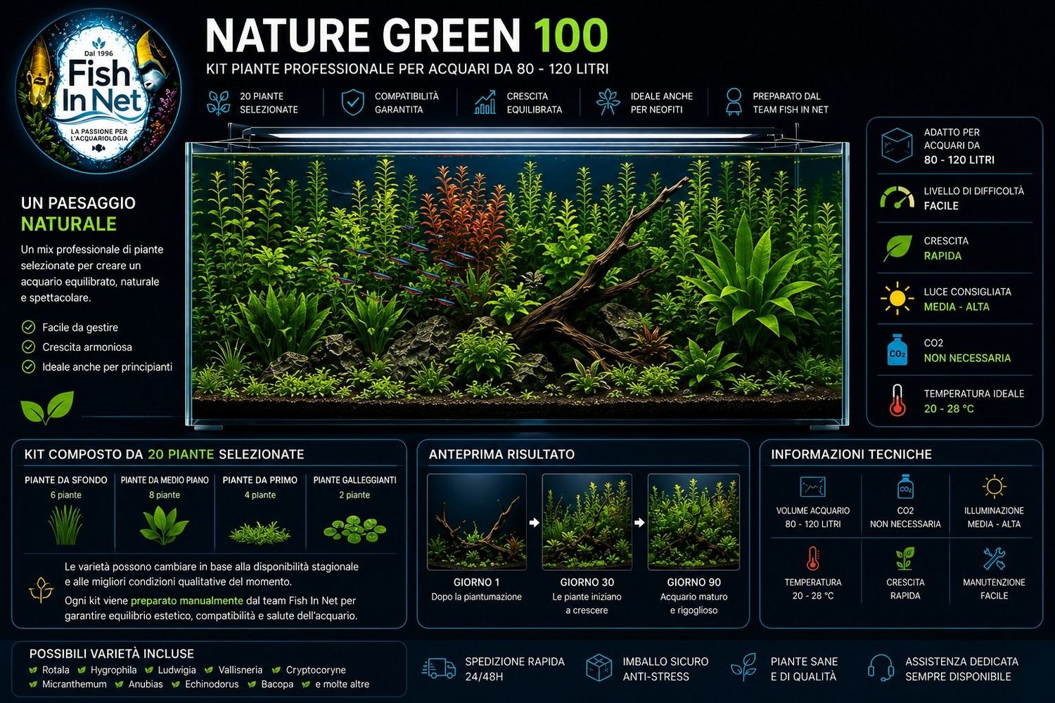 Nature Green 100L/20 piante Nature Green 100L/20 piante