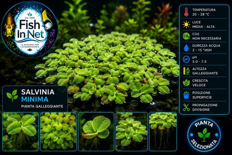 SALVINIA MINIMA PORZIONE