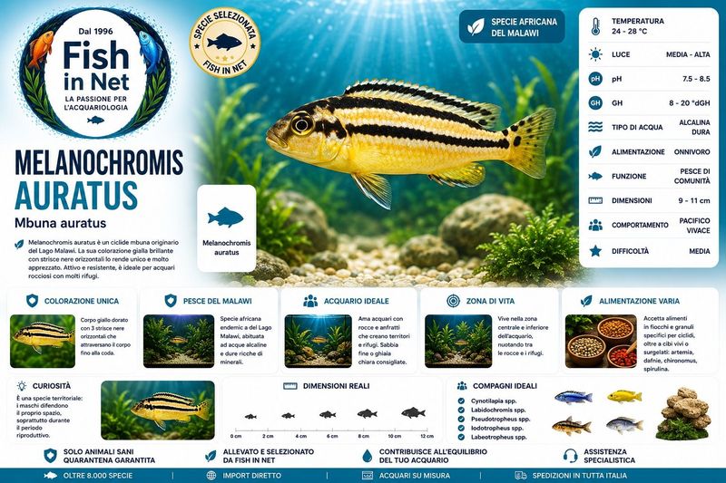 MELANOCHROMIS AURATUS