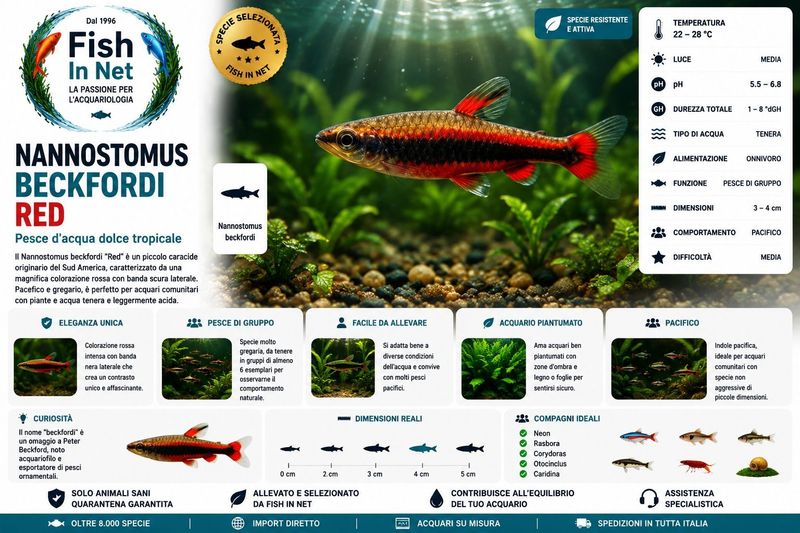 NANNOSTOMUS BECKFORDI RED