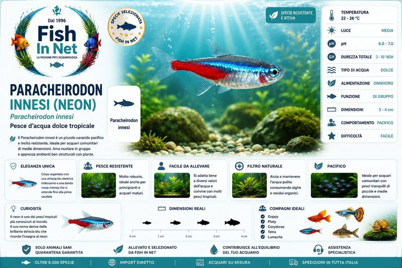 NEON PARACHEIRODON INNESI XL