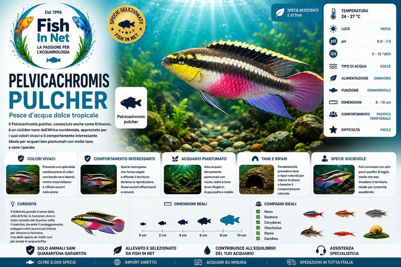 PELVICACHROMIS PULCHER large - SOLO MASCHI