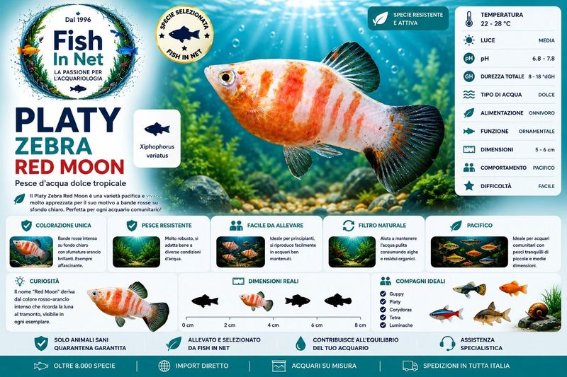 PLATY ZEBRA RED MOON