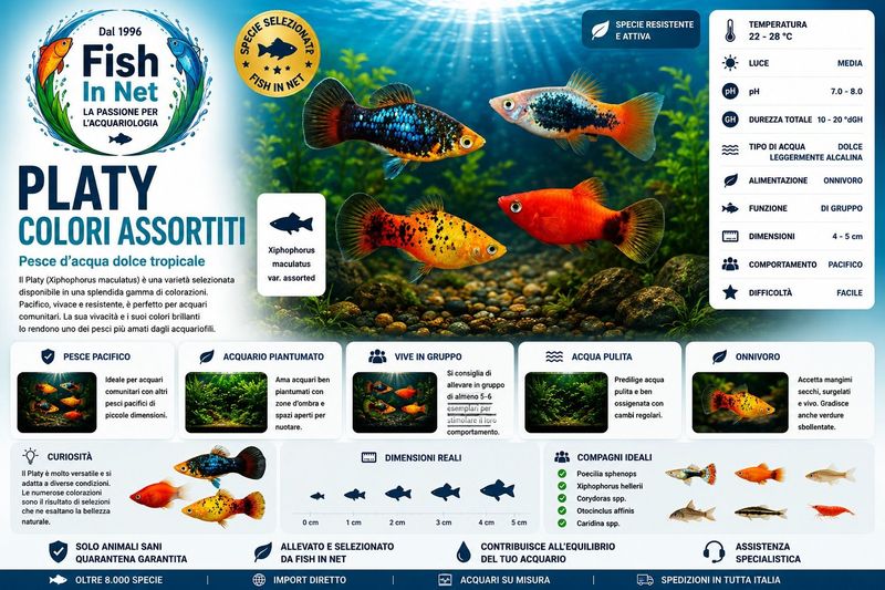 PLATY Colori Assortiti