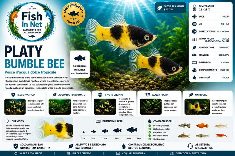 PLATY BUMBLE BEE NEW