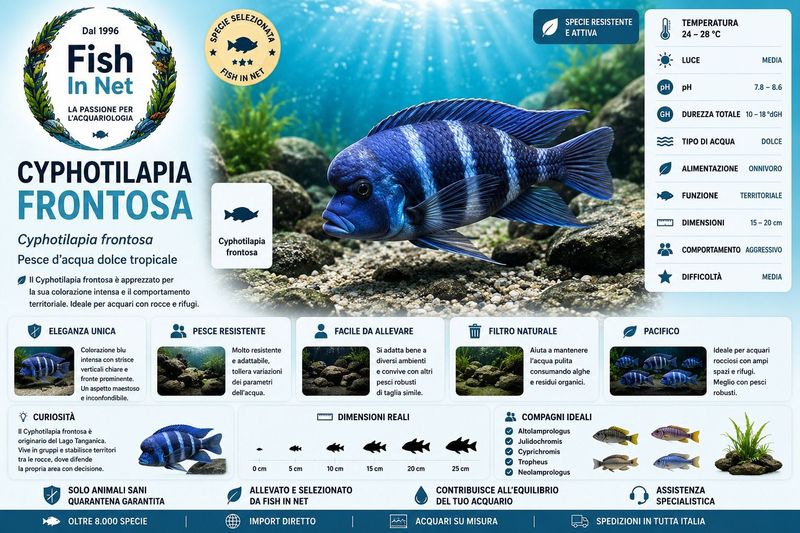 CYPHOTILAPIA FRONTOSA XL