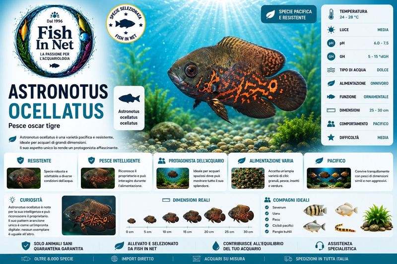 ASTRONOTUS OCELLATUS 7/8 CM.