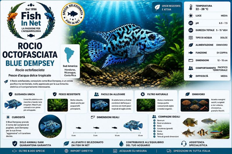 ROCIO OCTOFASCIATA - BLUE DEMPSEY SM