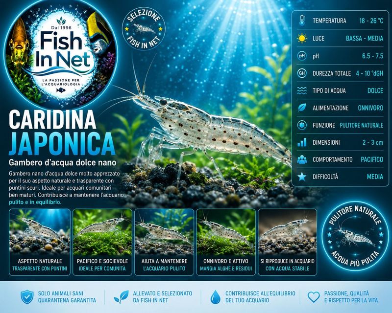 CARIDINA JAPONICA CARIDINA JAPONICA