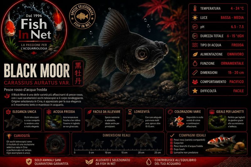 BLACK MOOR 5cm BLACK MOOR 5cm