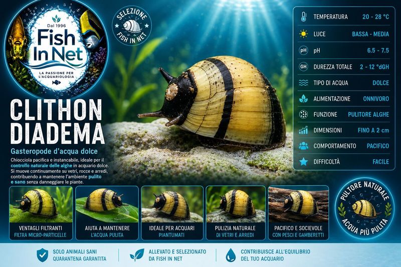 CLITHON DIADEMA CLITHON DIADEMA