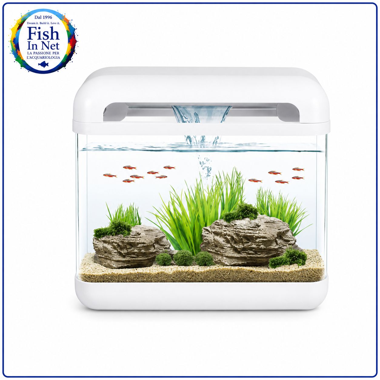 ACQUARIO DERBY BIANCO 15 LITRI ACQUARIO DERBY BIANCO 15 LITRI