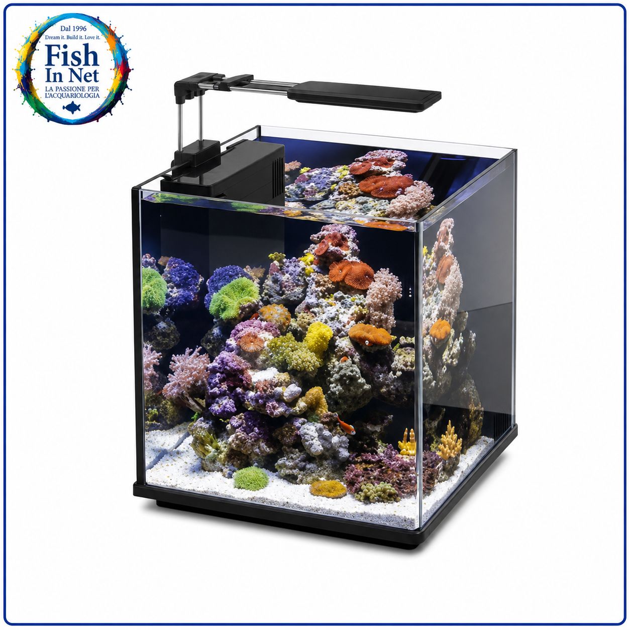 ACQUARIO NANUX NERO 18 LITRI